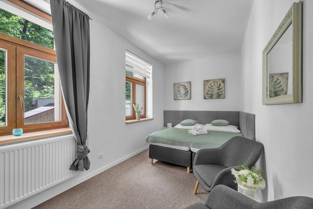 Čtyřlůžkový pokoj č. 1