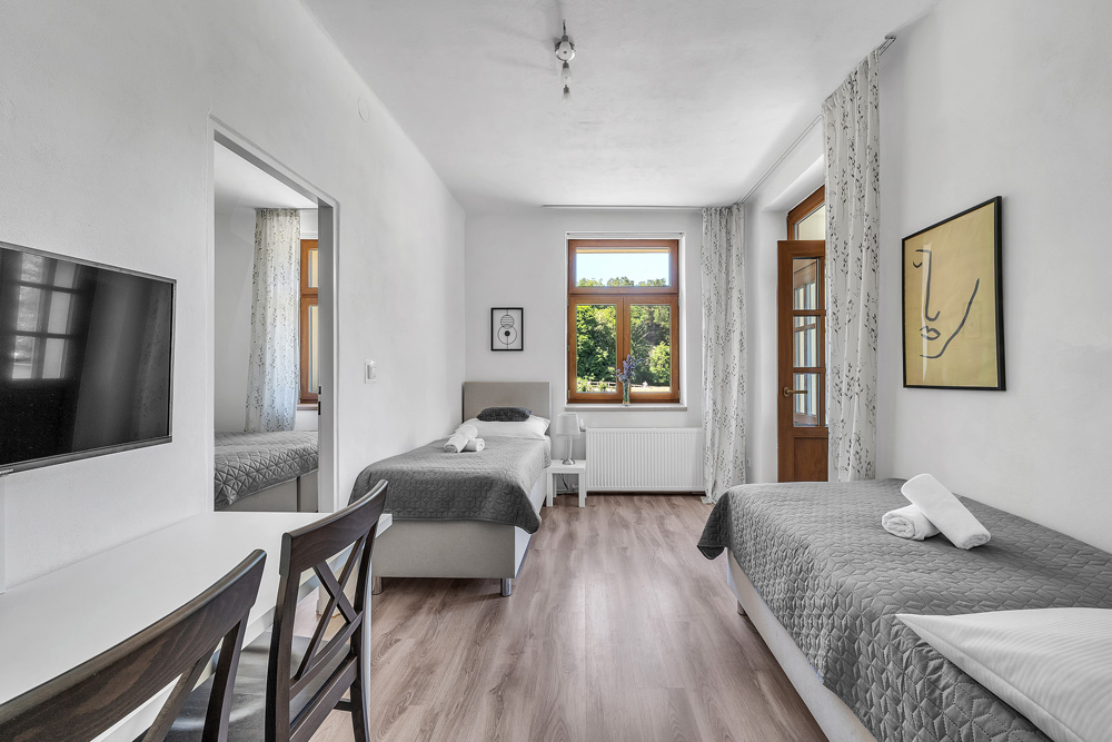 Čtyřlůžkový pokoj č. 3