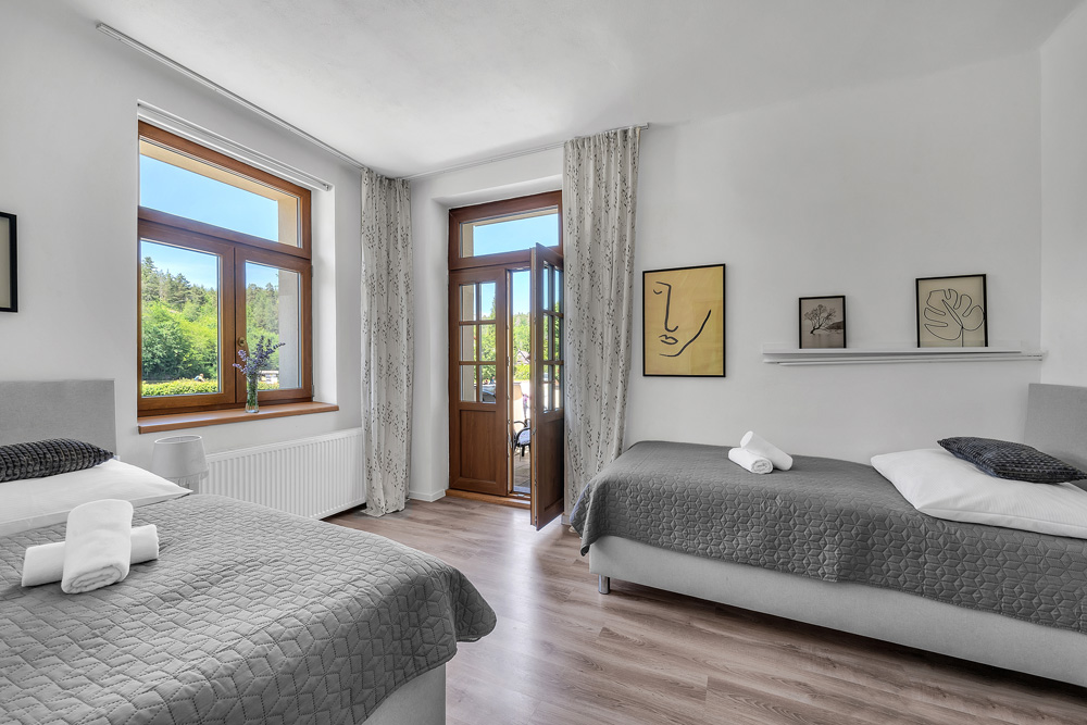 Čtyřlůžkový pokoj č. 3