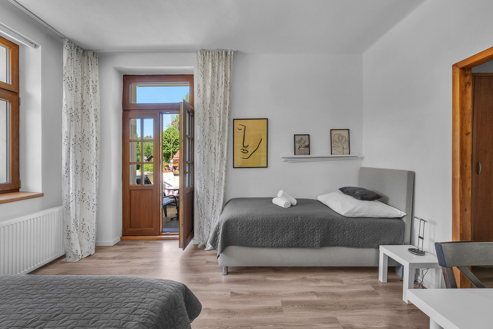 Čtyřlůžkový pokoj č. 3